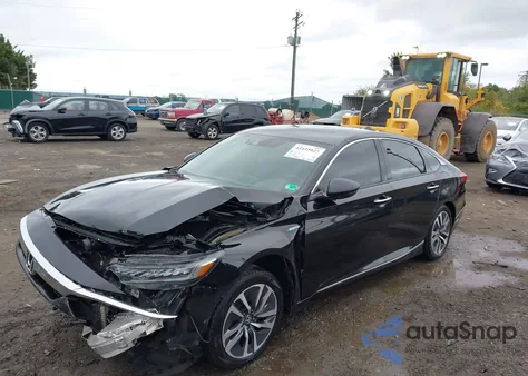 2019 Honda Accord Hybrid Touring из США, поврежденный, VIN 1HGCV3F99KA001149